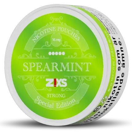 ZIXS SPEARMINT SLIM STRONG