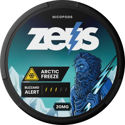 ZEUS  Arctic Freeze Strong (10 mg/Pouch)