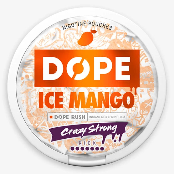 DOPE ICE MANGO CRAZY STRONG (19.5 mg/Pouch)