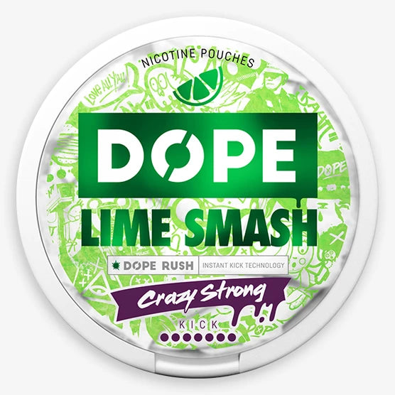 DOPE LIME SMASH CRAZY STRONG (19.5 mg/Pouch)