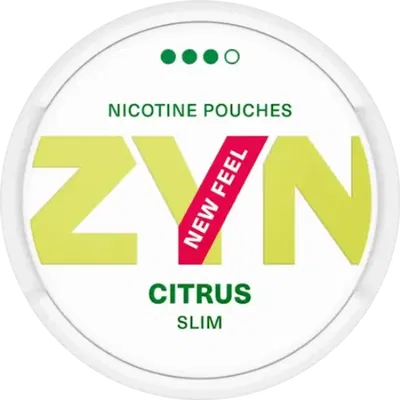 ZYN CITRUS SLIM STRONG