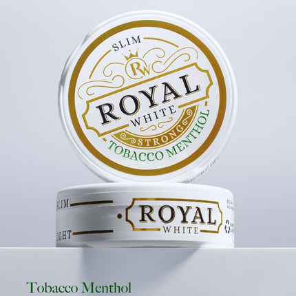 ROYAL WHITE Tobacco Menthol Strong (8.3 MG/POUCH)