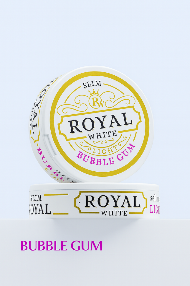 ROYAL WHITE Bubble Gum Light (4 MG/POUCH)