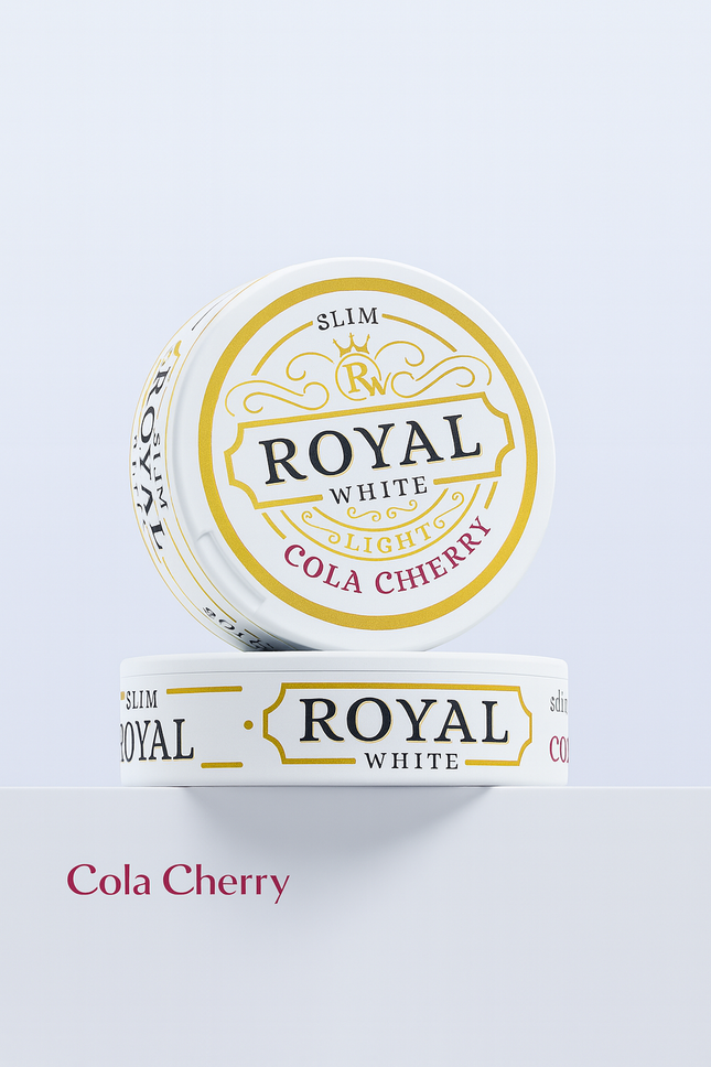ROYAL WHITE Cola Cherry Light (4 MG/POUCH)