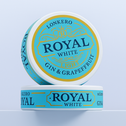 ROYAL WHITE Gin & Grapefruit Light (4 MG/POUCH)