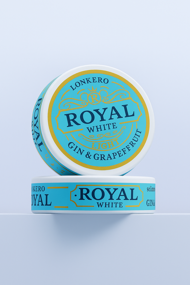 ROYAL WHITE Gin & Grapefruit Light (4 MG/POUCH)