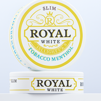 ROYAL WHITE Tobacco Menthol Light (4 MG/POUCH)
