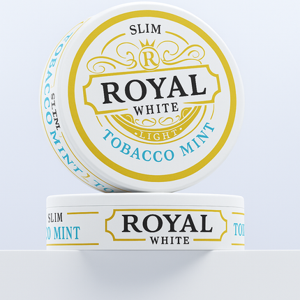 ROYAL WHITE Tobacco Mint Light (4 MG/POUCH)