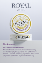 ROYAL WHITE Blackcurrant Strong (8.3 MG/POUCH)