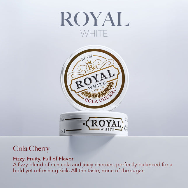 ROYAL WHITE Cola Cherry Strong (8.3 MG/POUCH)