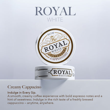 ROYAL WHITE Cappuccino Strong (8.3 MG/POUCH)