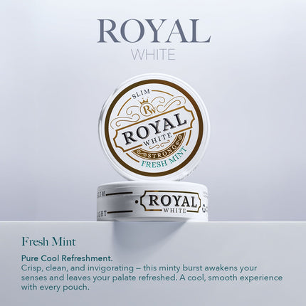 ROYAL WHITE Fresh Mint Strong (8.3 MG/POUCH)