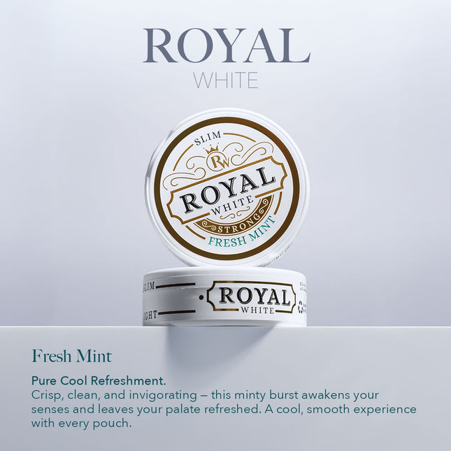 ROYAL WHITE Fresh Mint Strong (8.3 MG/POUCH)