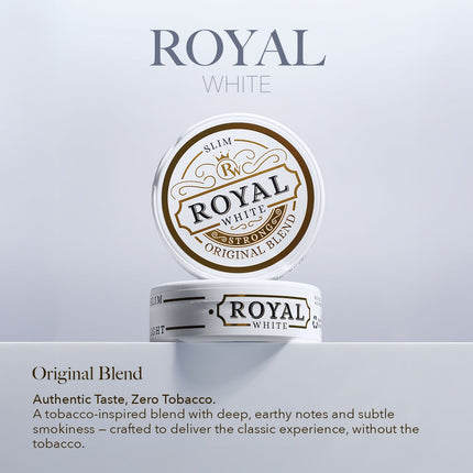 ROYAL WHITE Original Blend Strong (8.3 MG/POUCH)