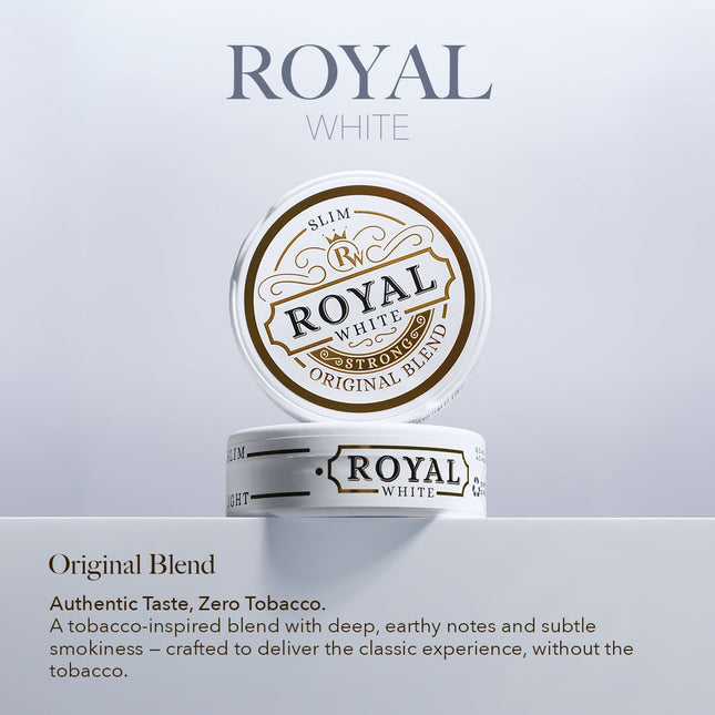 ROYAL WHITE Original Blend Strong (8.3 MG/POUCH)