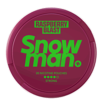 SNOWMAN RASPBERRY BLAST 12MG