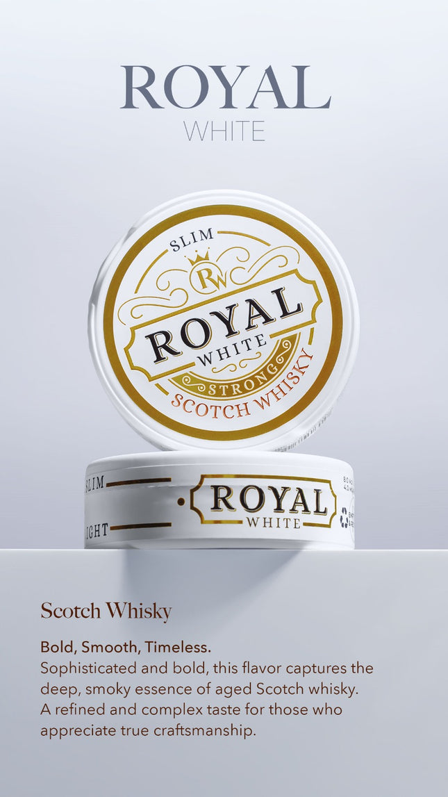 ROYAL WHITE Scotch Whisky Strong (8.3 MG/POUCH)