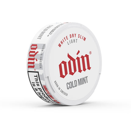 ODIN COLD MINT White Dry Slim Light (4 mg/Pouch)
