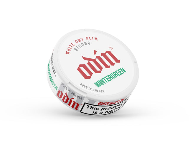 ODIN WINTERGREEN White Dry Slim STRONG (8.3 mg/Pouch)