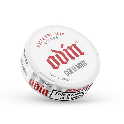 ODIN COLD MINT White Dry Slim STRONG (8.3 mg/Pouch)