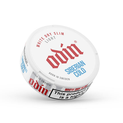 ODIN SIBERIAN COLD White Dry Slim Light (4 mg/Pouch)