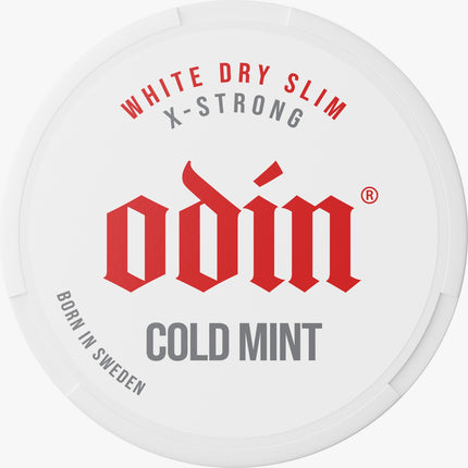 ODIN COLD MINT White Dry Slim X-STRONG (17.5 mg/Pouch)