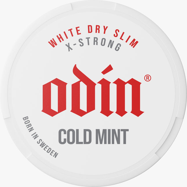 ODIN COLD MINT White Dry Slim X-STRONG (17.5 mg/Pouch)