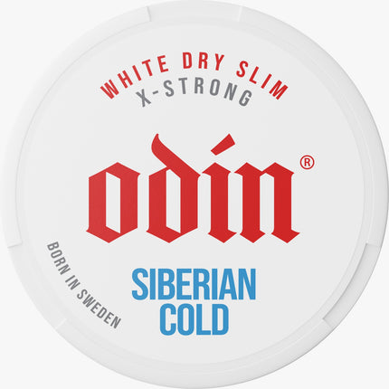 ODIN SIBERIAN COLD White Dry Slim X-STRONG (17.5 mg/Pouch)