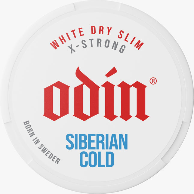ODIN SIBERIAN COLD White Dry Slim X-STRONG (17.5 mg/Pouch)