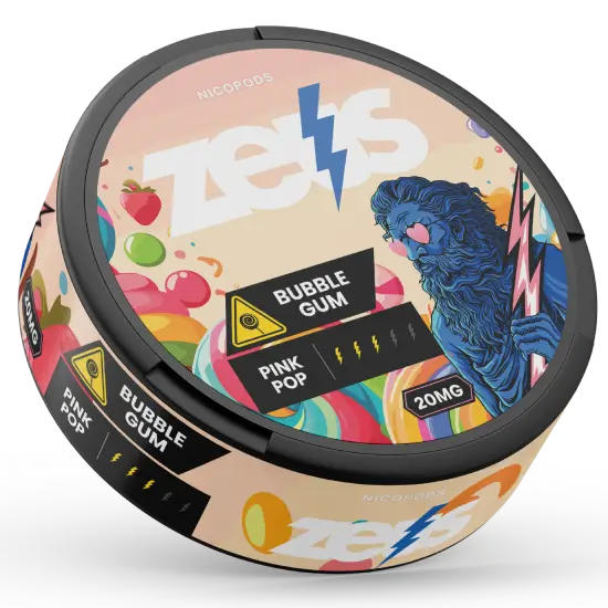 ZEUS  Bubble Gum Extra Strong (25mg/Pouch)