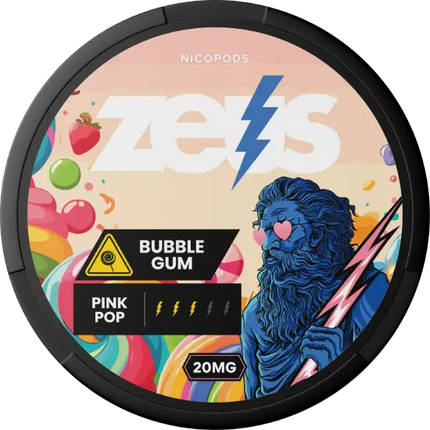 ZEUS  Bubble Gum Strong (10 mg/Pouch)