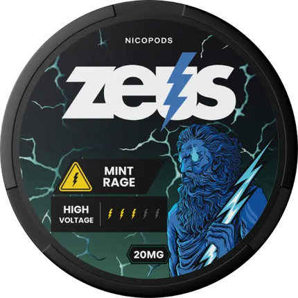 ZEUS  Mint Rage Strong (10 mg/Pouch)