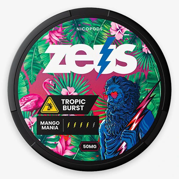 ZEUS  Tropic Burst Extra Strong (25 mg/Pouch)