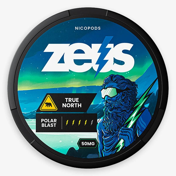ZEUS  True North Extra Strong (25 mg/Pouch)