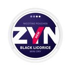 ZYN MINI DRY BLACK LICORICE 3MG