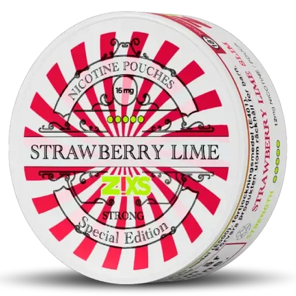 ZIXS SLIM STRAWBERRY LIME STRONG