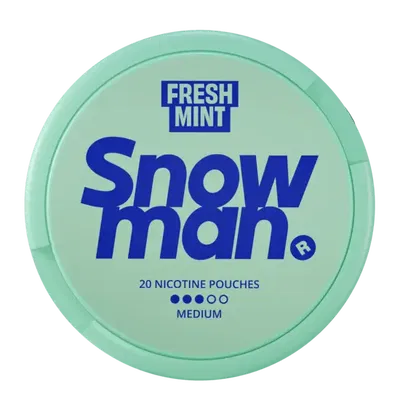 SNOWMAN FRESH MINT 9MG