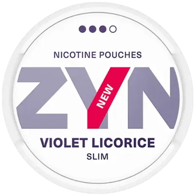 ZYN VIOLET LICORICE SLIM STRONG