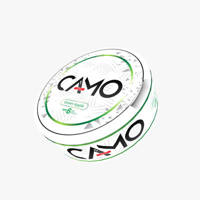 CAMO GREEN APPLE 6MG