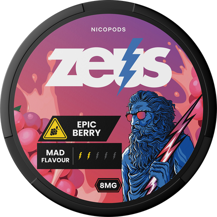 ZEUS  Epic Berry Light (4 mg/Pouch)