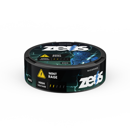 ZEUS  Mint Rage Light (4 mg/Pouch)