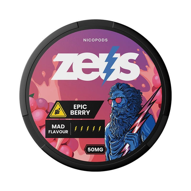ZEUS  Epic Berry Extra Strong (25 mg/Pouch)